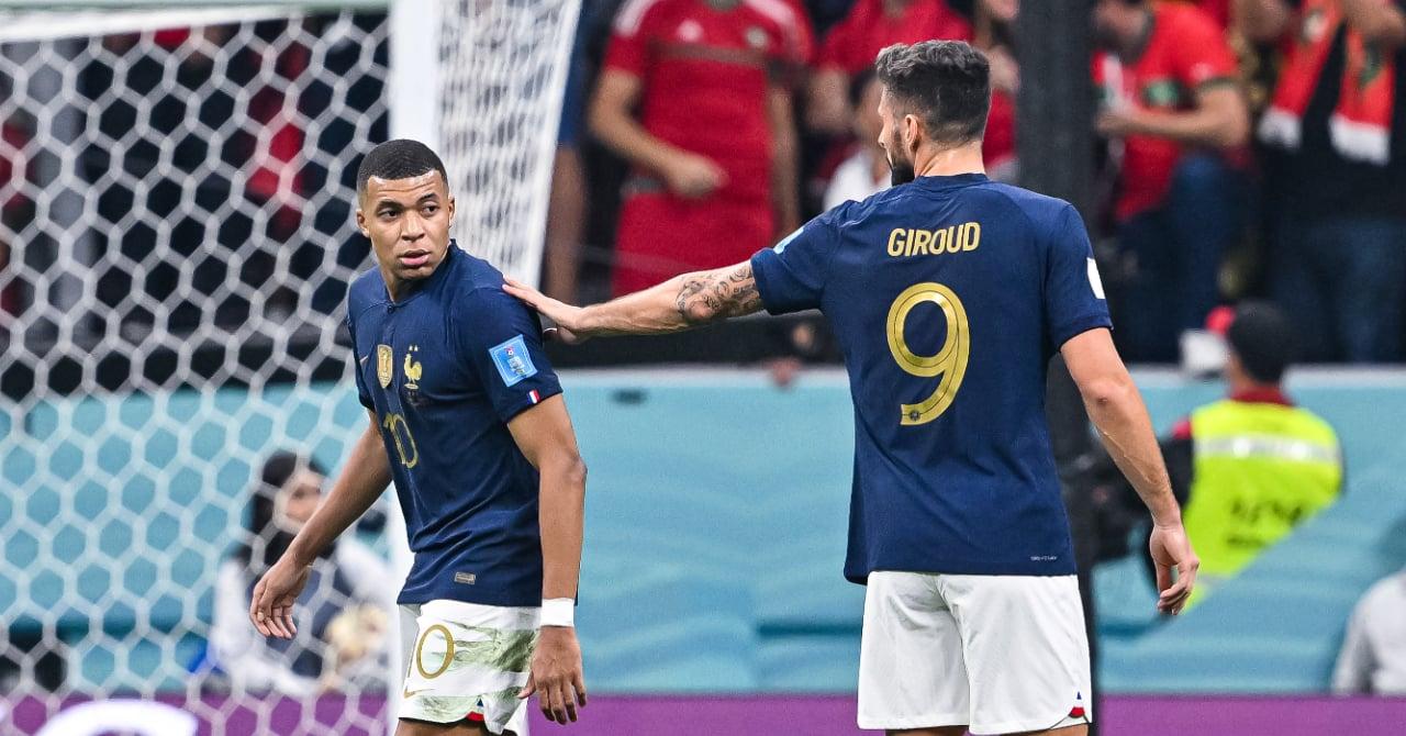 Olivier Giroud est libéré dans Kylian Mbappé !