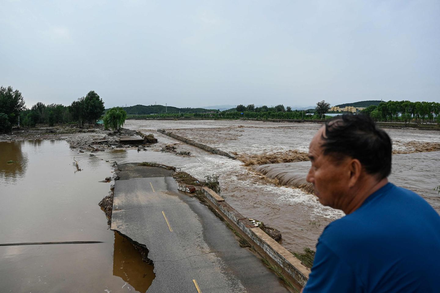 En Chine, la région mortelle des inondations de Pékin