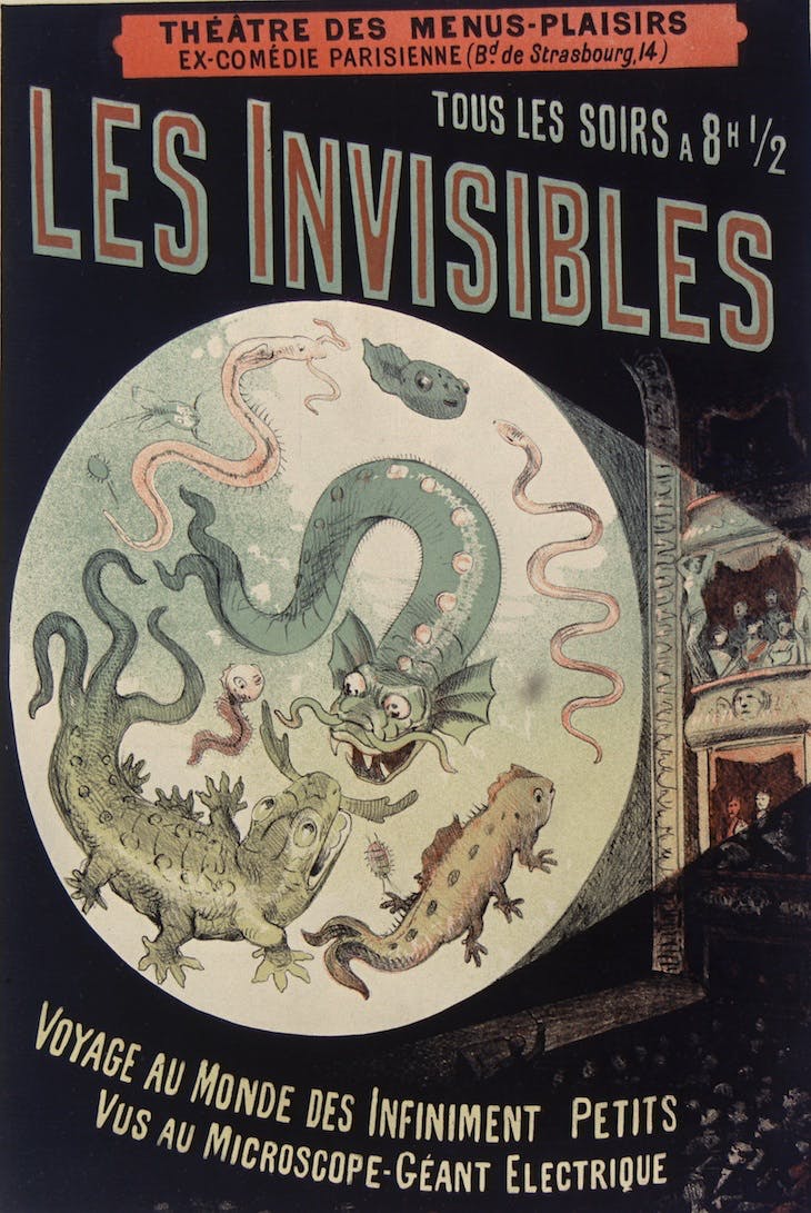 Théâtre des Menus-Plaisirs ... tous les soirs à 8h30 Les Invisibles (1883), Emile Levy. 