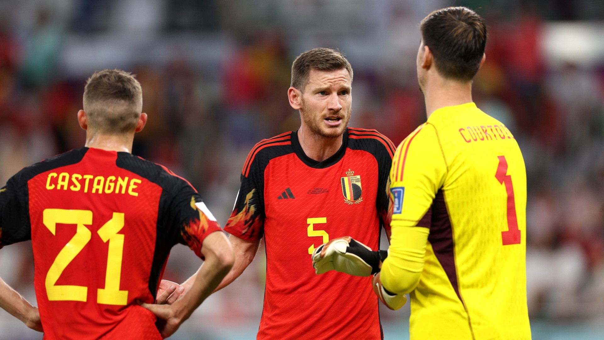 « Il était important de se débarrasser de certaines choses » – L&rsquo;équipe belge s&rsquo;est réunie pour commenter l&rsquo;âge de De Bruyne et Vertonghen, admet Castagne