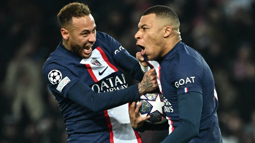 Neymar Kylian Mbappé Paris Saint-Germain 2022-23