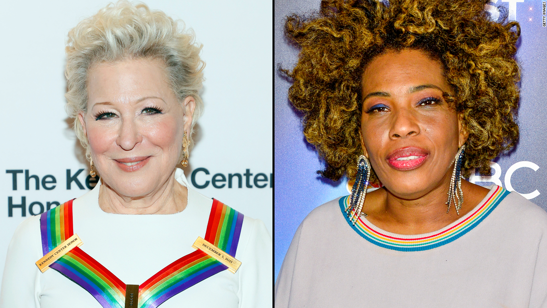 Bette Midler et Macy Gray font face à des réactions négatives suite à des commentaires jugés transphobes Bette Midler et Macy Gray font face à des réactions négatives suite à des commentaires jugés transphobes
