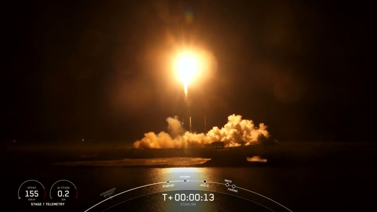 SpaceX lance 56 nouveaux satellites Starlink en orbite et lance des fusées dans la mer SpaceX lance 56 nouveaux satellites Starlink en orbite et lance des fusées dans la mer