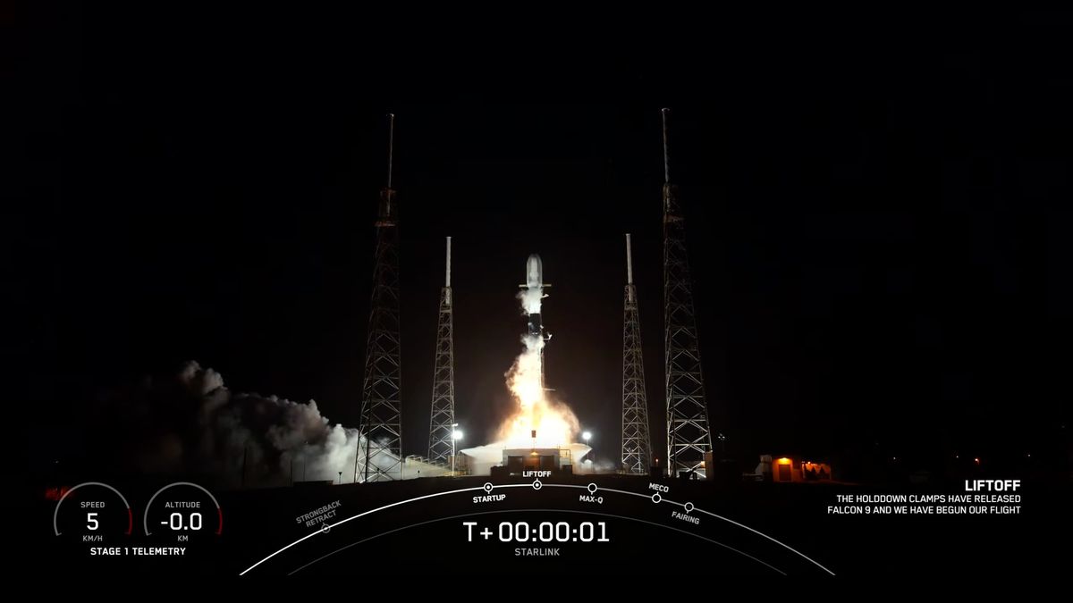 Lancement de SpaceX Falcon 9 pour la 16ème fois