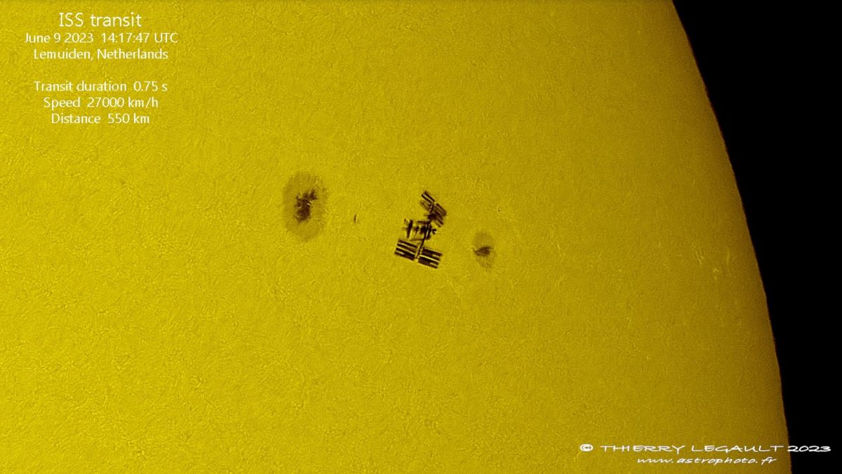 Regardez la Station spatiale internationale croiser le soleil lors d’une sortie dans l’espace dans cette superbe vidéo Regardez la Station spatiale internationale croiser le soleil lors d’une sortie dans l’espace dans cette superbe vidéo