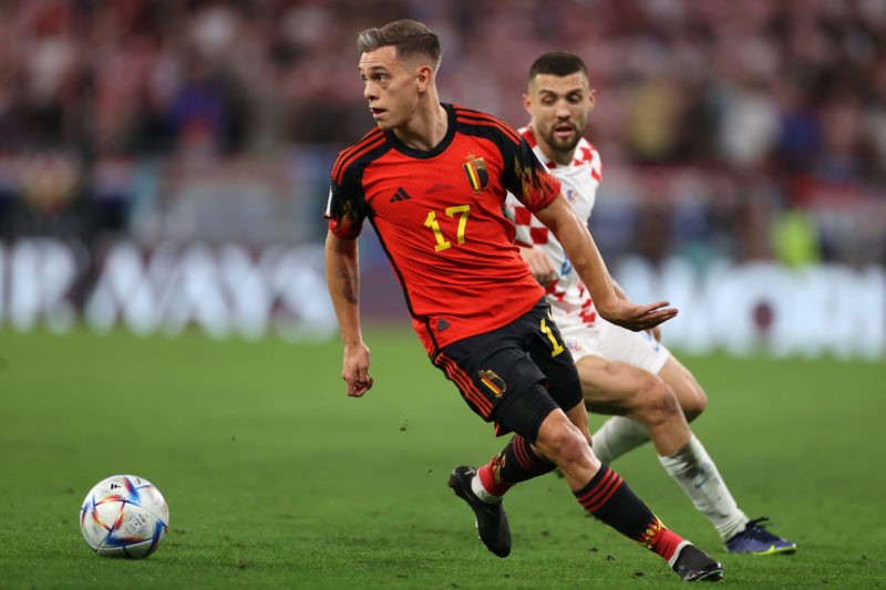L&rsquo;absence de Trossard à l&rsquo;entraînement belge