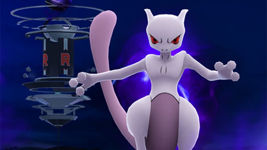 Shadow Mewtwo dans Pokemon Go