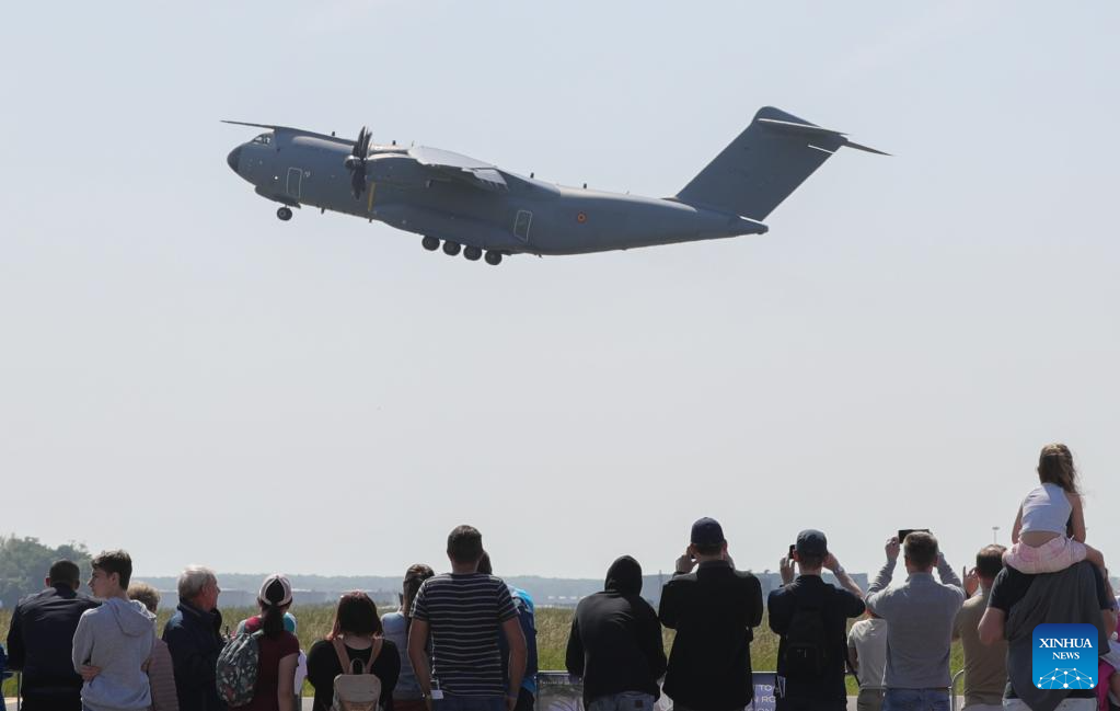 Journée portes ouvertes de l&rsquo;armée de l&rsquo;air belge à Steenokkerzeel, en Belgique-Xinhua
