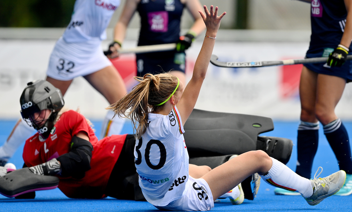 La Belgique et l&rsquo;Allemagne font des vagues à Krefeld et la Pologne brille à Swansea: Fédération européenne de hockey