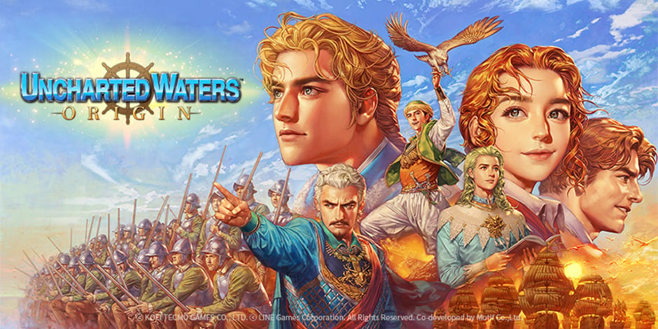 La préinscription mondiale à Uncharted Waters Origin est maintenant disponible