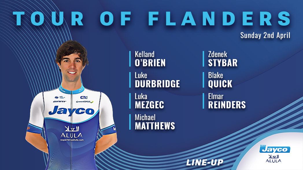 APERÇU DE LA COURSE – Tour des Flandres Hommes et Femmes – Team Jayco Alula APERÇU DE LA COURSE – Tour des Flandres Hommes et Femmes – Team Jayco Alula