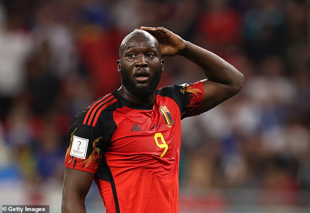 La nouvelle survient quelques jours seulement après que Lukaku a raté quatre grandes occasions alors que la Belgique de Roberto Martinez s'est retirée de la Coupe du monde du Qatar en phase de groupes après un match nul 0-0 contre la Croatie.