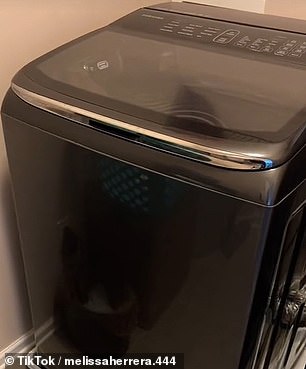 Laveuse à chargement par le haut Melissa.  Dit: 