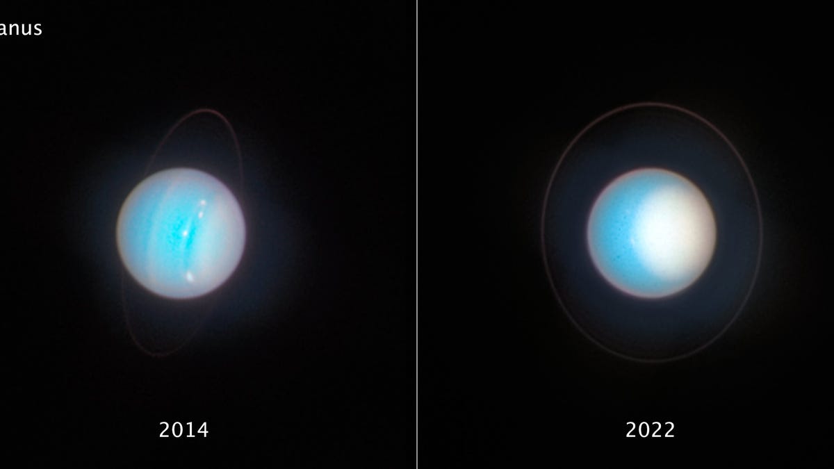 Uranus est différente dans la nouvelle image de Hubble Uranus est différente dans la nouvelle image de Hubble