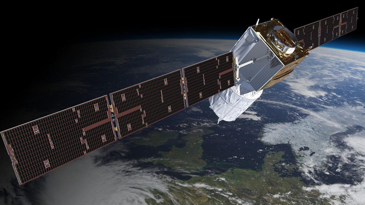 Le satellite éolien est prêt pour la rentrée « assistée » inédite Le satellite éolien est prêt pour la rentrée « assistée » inédite