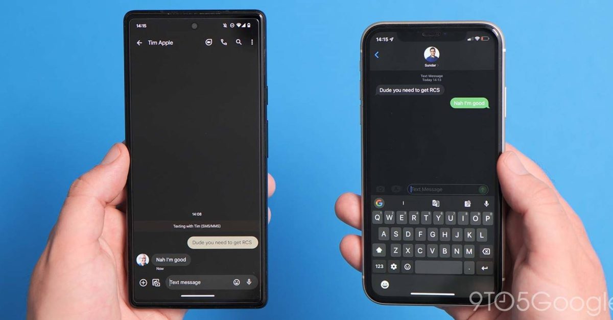 Les messages Google reçoivent des commentaires par SMS, ennuyeux comme iMessage Les messages Google reçoivent des commentaires par SMS, ennuyeux comme iMessage