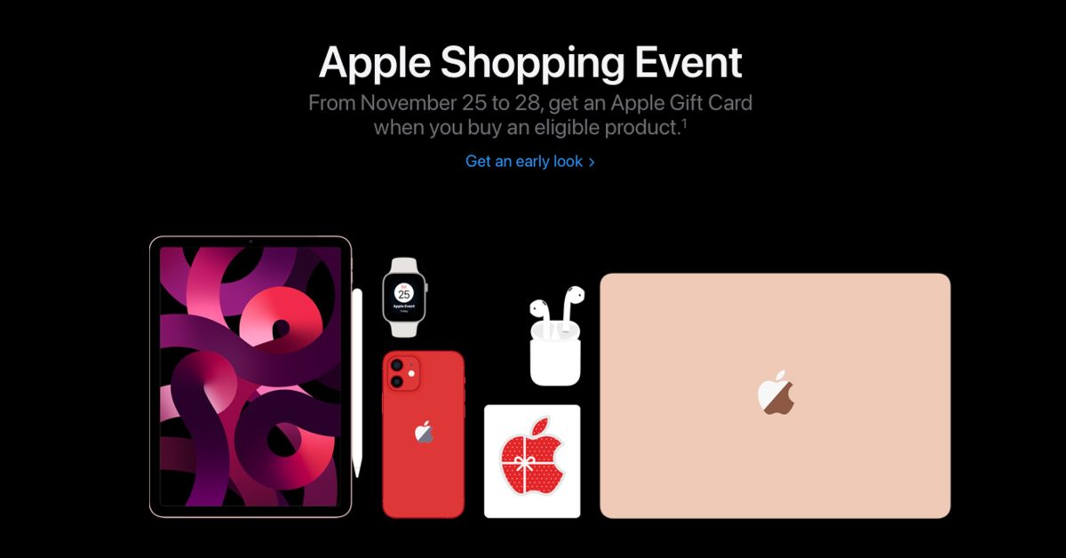 Événement shopping Apple Black Friday : tous les détails Événement shopping Apple Black Friday : tous les détails