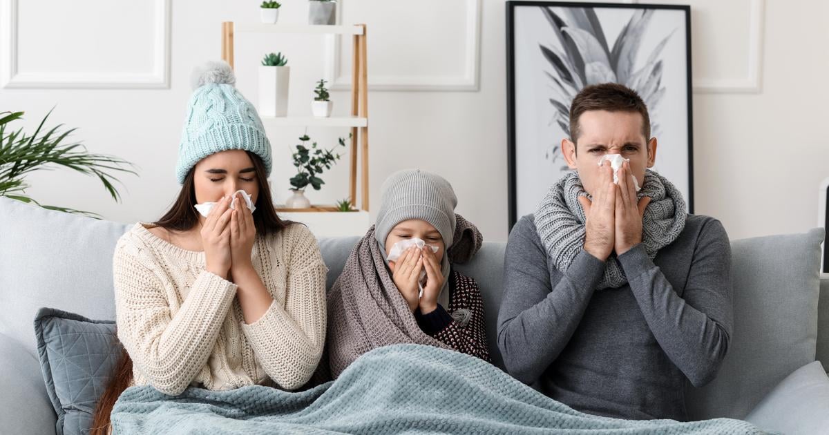 Lépidémie de grippe frappe presque toute la France, le Covid reflue Lépidémie de grippe frappe presque toute la France, le Covid reflue