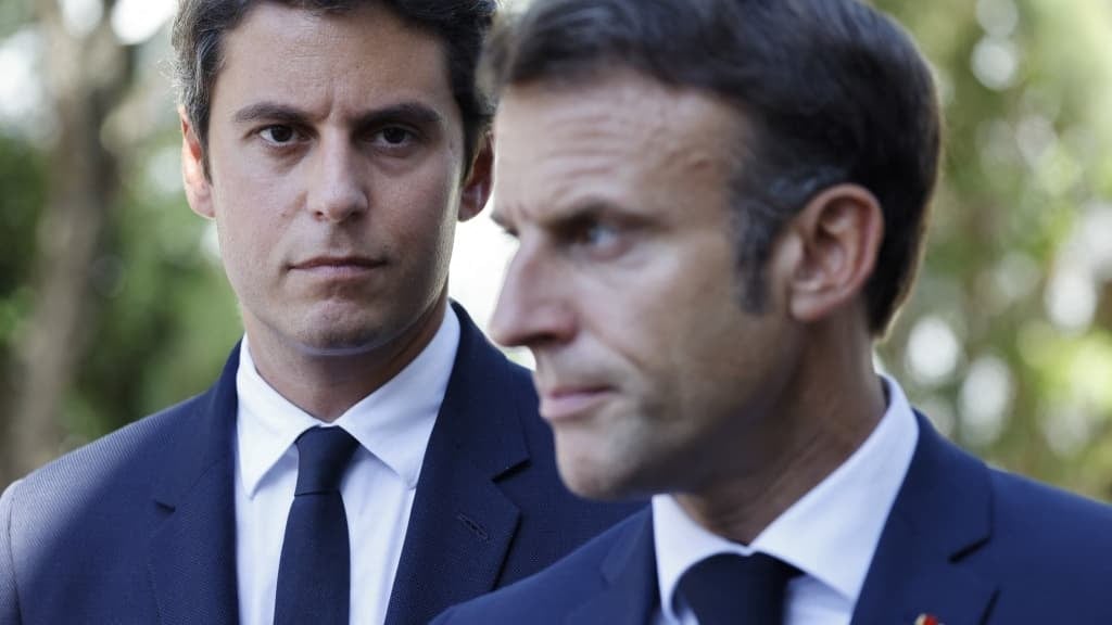 Câble Chroniques: Gabriel Attal, le nouveau Premier ministre, arrive à lÉlysée pour dîner avec Emmanuel Macron Câble Chroniques: Gabriel Attal, le nouveau Premier ministre, arrive à lÉlysée pour dîner avec Emmanuel Macron