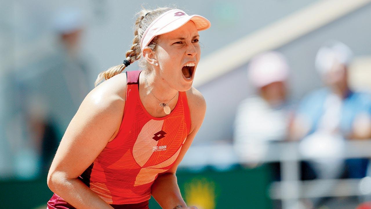 La Belge Elise Mertens bat Jessica Pegula et atteint le quatrième tour