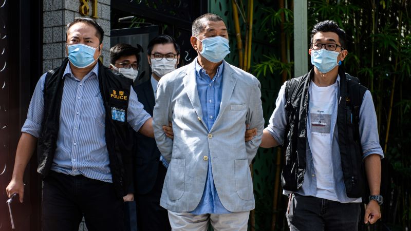 Le magnat des médias pro-démocratie de Hong Kong Jimmy Lai a été condamné à 69 mois de prison Le magnat des médias pro-démocratie de Hong Kong Jimmy Lai a été condamné à 69 mois de prison