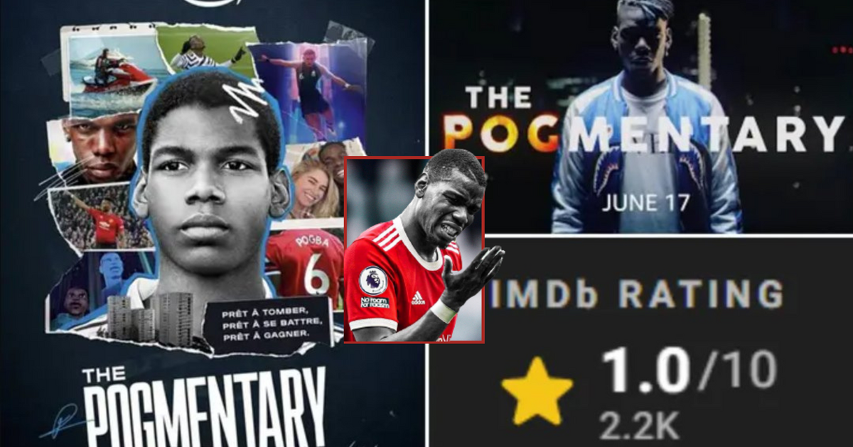 Paul Pogba: le documentaire controversé de la star française a marqué le pire score de tous les temps sur IDMb Paul Pogba: le documentaire controversé de la star française a marqué le pire score de tous les temps sur IDMb