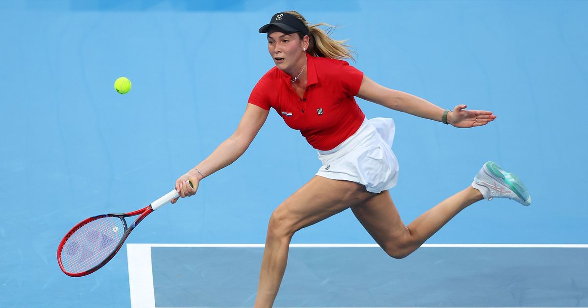 Vekic écrase Cornet pour donner une avance 1-0 à la Croatie face à la France Vekic écrase Cornet pour donner une avance 1-0 à la Croatie face à la France