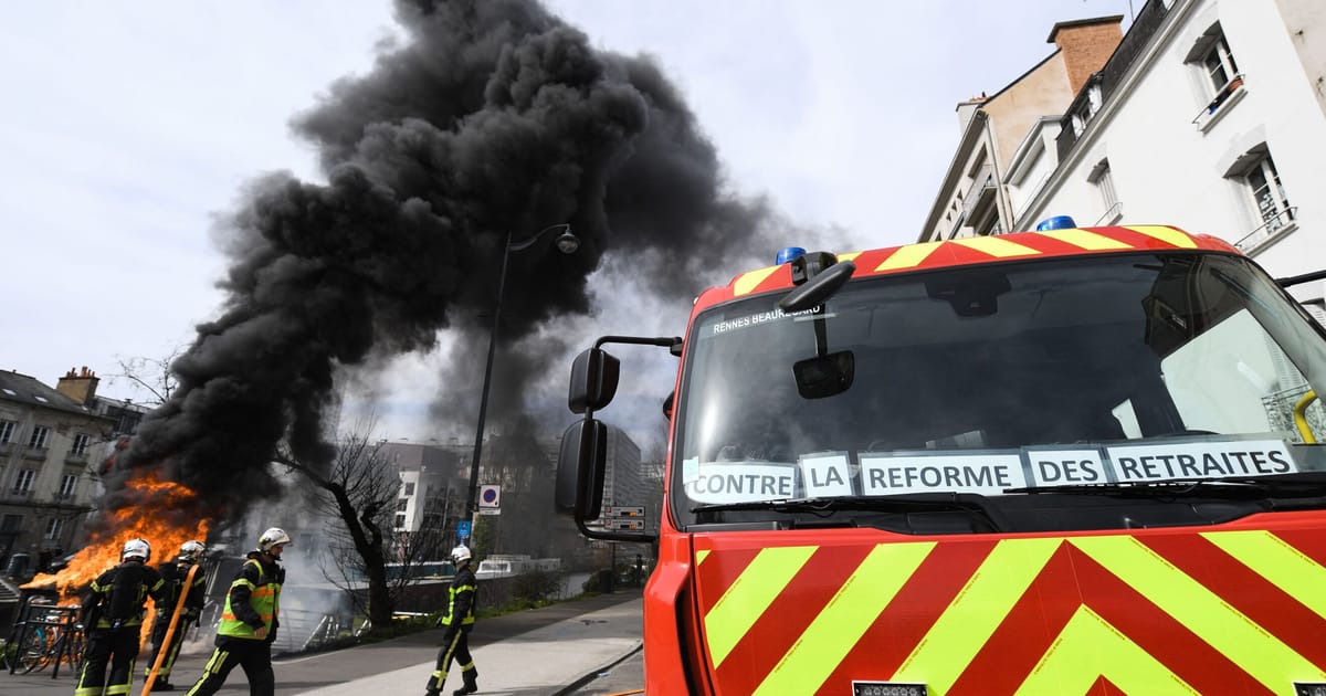 Les syndicats français promettent de nouvelles manifestations lors de la 10e grève générale contre les régimes de retraite de Macron – POLITICO