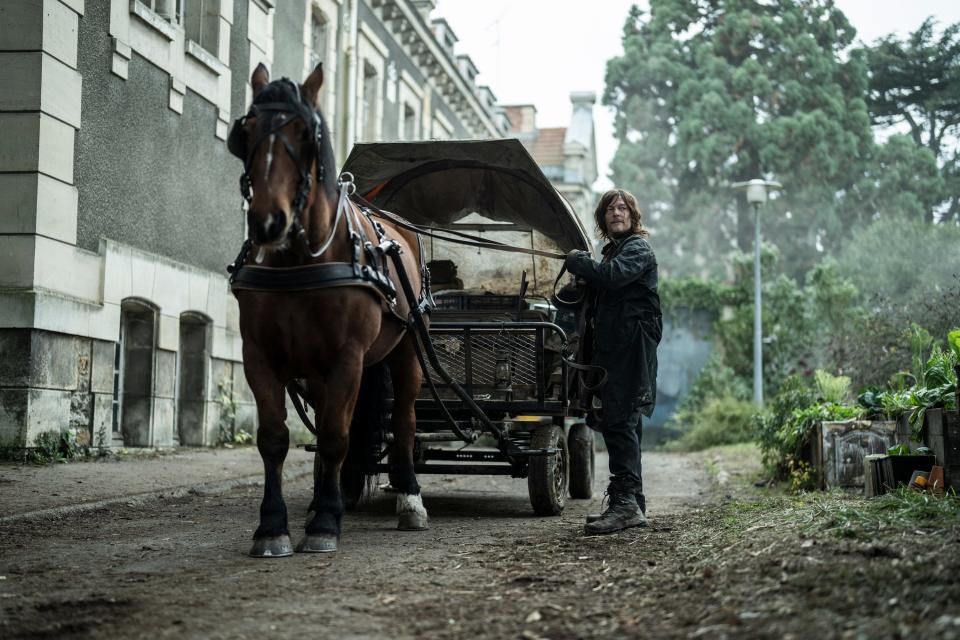 Norman Reedus comme Daryl Dixon dans son film "Prolongation TWD" retombées,