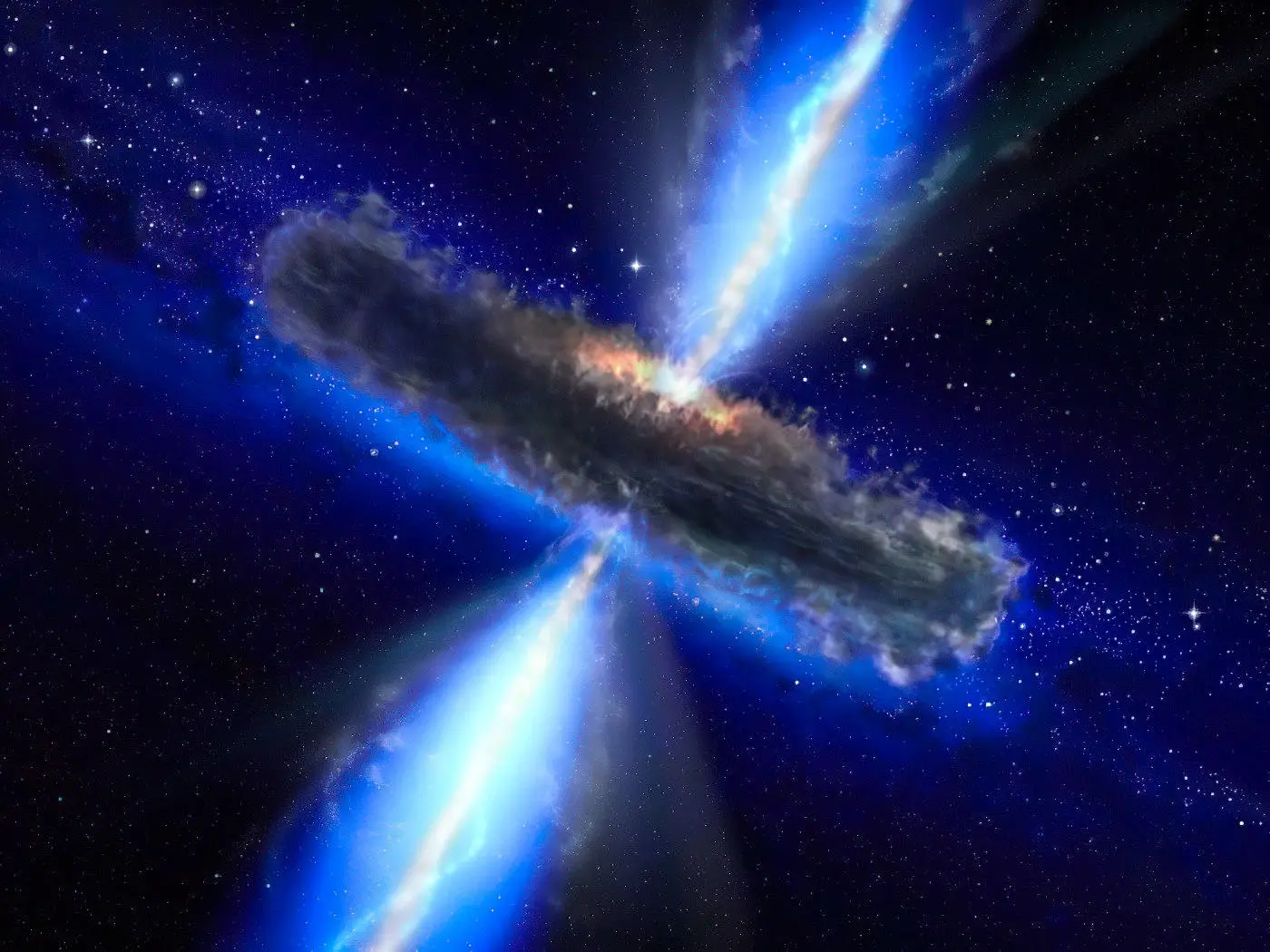 Comment les fusions de galaxies donnent vie à des trous noirs supermassifs cachés Comment les fusions de galaxies donnent vie à des trous noirs supermassifs cachés