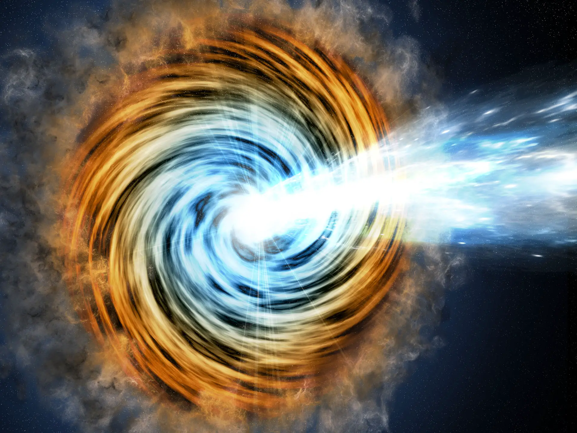 Des scientifiques testent une théorie controversée des émissions de blazar Des scientifiques testent une théorie controversée des émissions de blazar