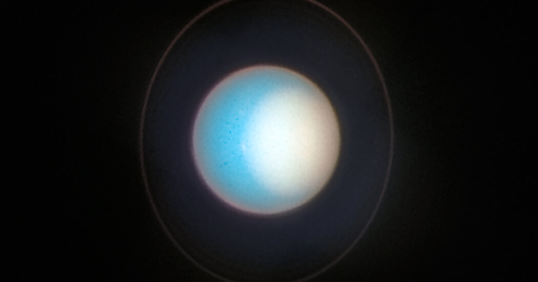 L’apparition d’Uranus Shale dans la dernière image du télescope Hubble L’apparition d’Uranus Shale dans la dernière image du télescope Hubble