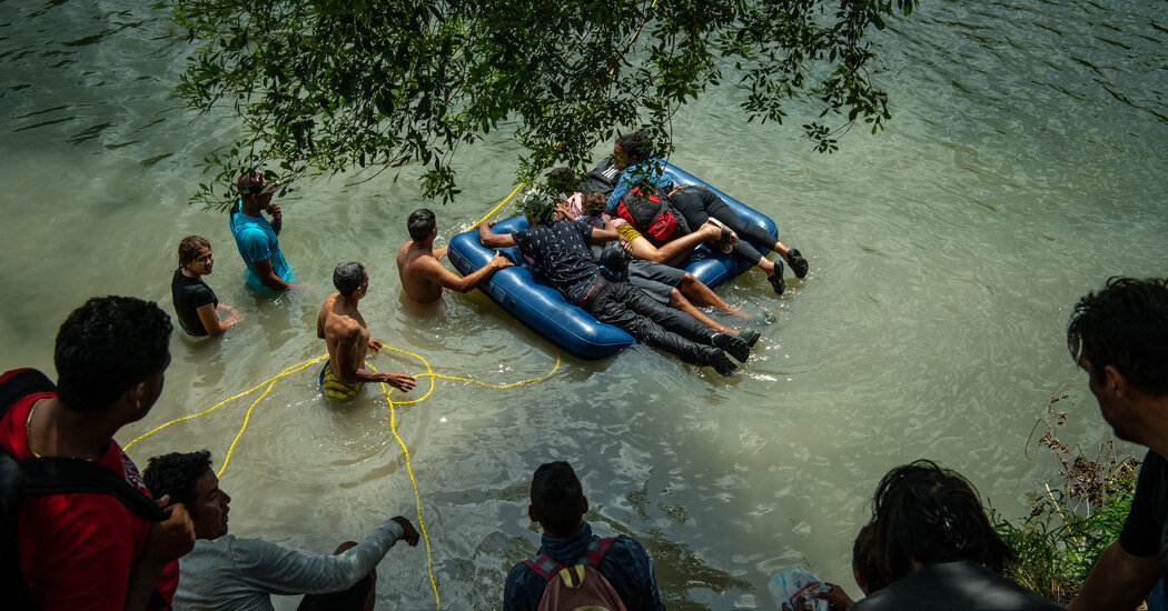 La frontière en photos – The New York Times