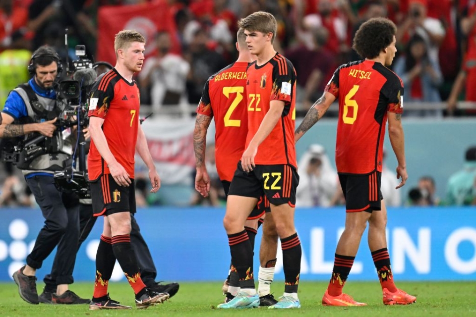 De Bruyne semble frustré par son équipe au Qatar