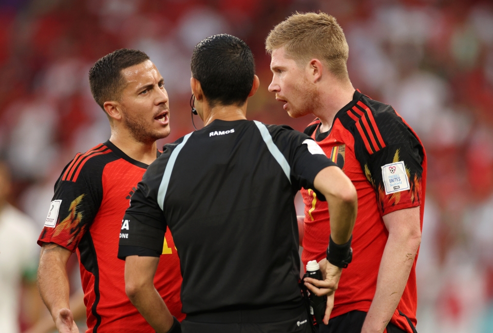 Certaines des stars seniors belges se seraient affrontées après la défaite du Maroc