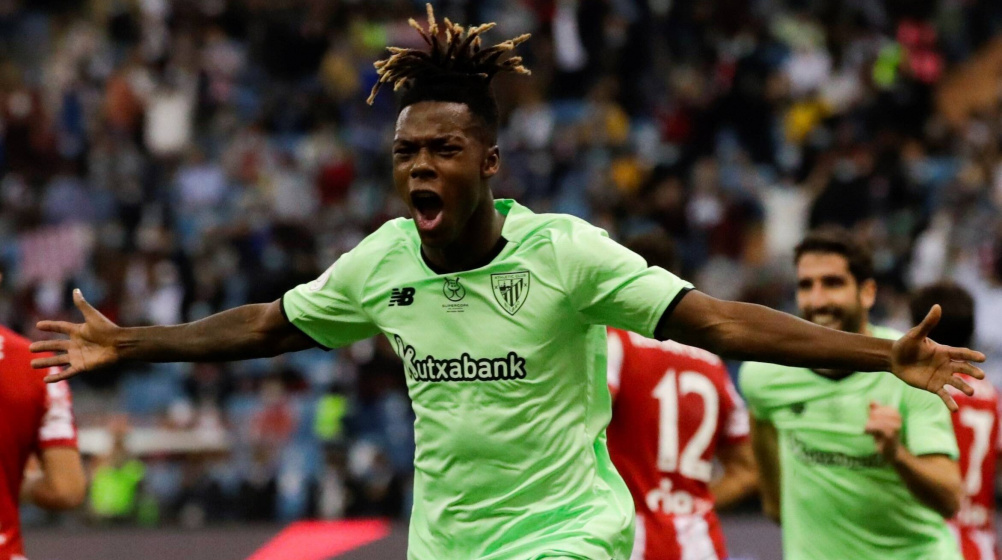Liverpool suit les progrès de l'ailier de l'Athletic Bilbao Nico Williams