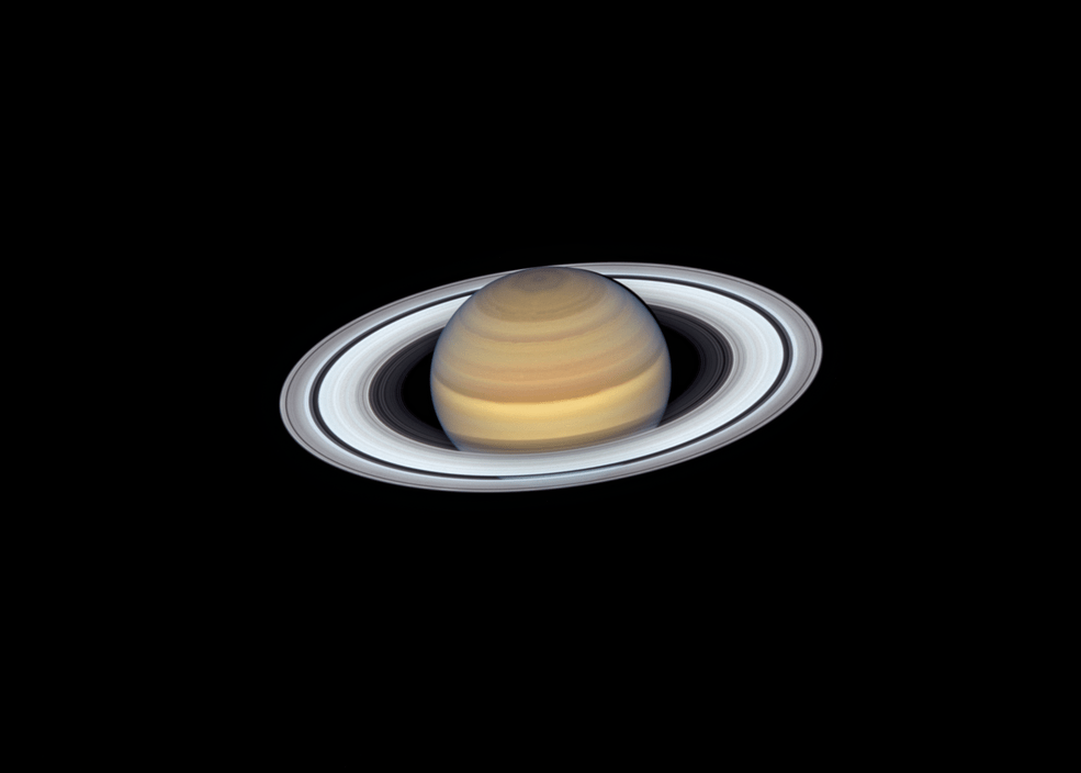 Cette image du télescope spatial Hubble capture de nombreux détails sur Saturne et son système d'anneaux. Il date de 2019 et fait partie du projet Exoplanet Legacy (OPAL). Crédits image : NASA, ESA, A. Simon (GSFC), MH Wong (Université de Californie, Berkeley) et Team Opal
