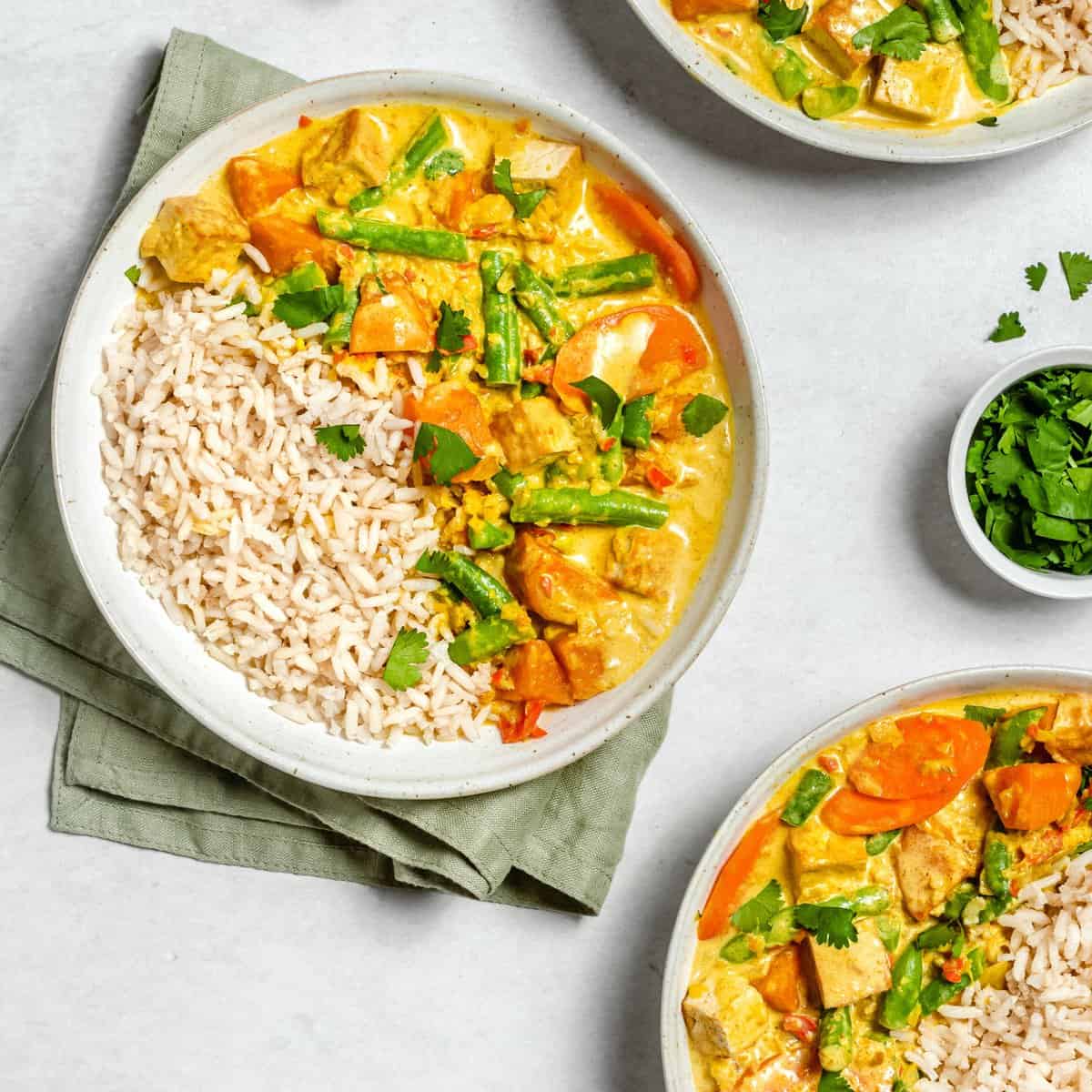Un repas végétal